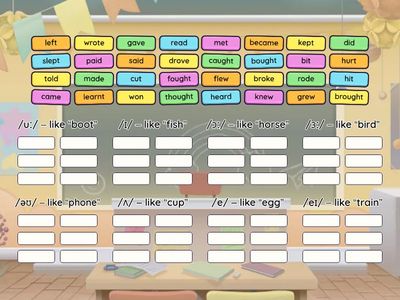 B2 - Irregular verbs pronunciation