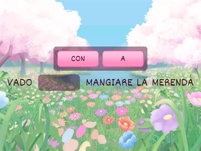 PREPOSIZIONI SEMPLICI