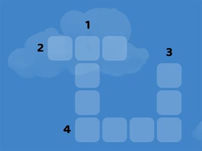 my кроссворд на английском 1