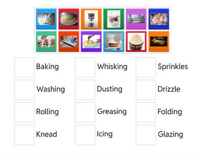 Baking Terms Match-Up