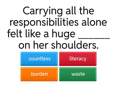 Vocabulary and Context Quiz