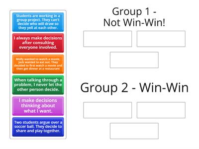 Pick the Win-Win Mindset. 