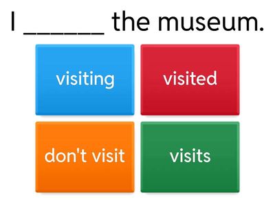 Present Simple Negative Sentences