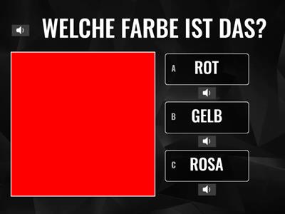 Lektion 5 - Welche Farbe ist das?