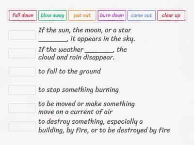 PREPARE 5/ UNIT 4/PHRASAL VERBS