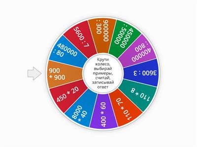 Устный счет (4 класс)