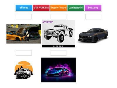 Relaciona las imágenes y sus palabras.