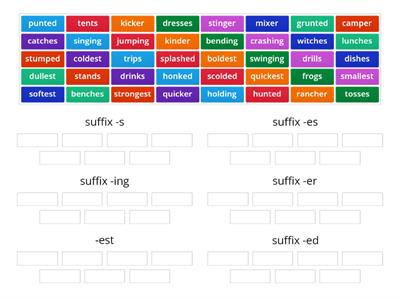 Fundations Unit 2 Week 1 Suffixes