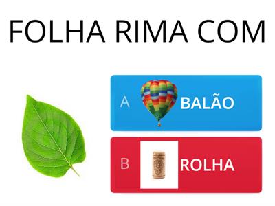 JOGOS DAS RIMAS