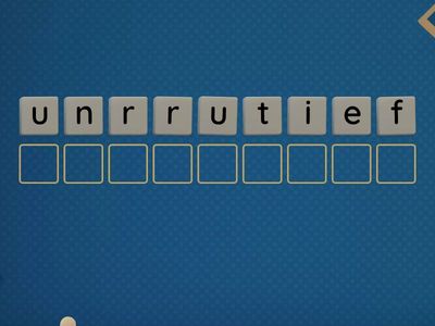 Word jumble: Home and Relationships