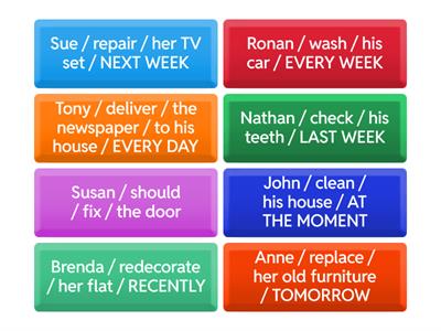 Have/get something done 