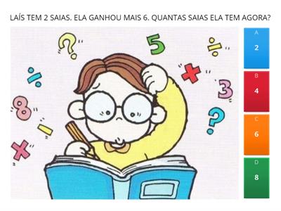 2° ANO - ATIVIDADE DE MATEMÁTICA - 01/10/2024. 