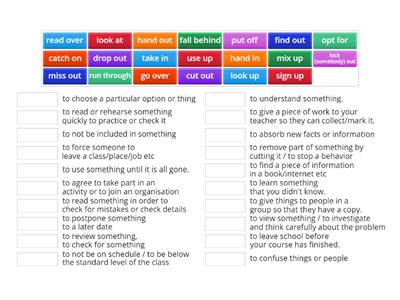 EC I2 M2 9B Classroom Phrasal Verbs