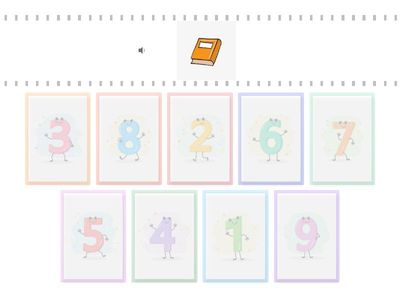 Match - Classroom Objects and Numbers