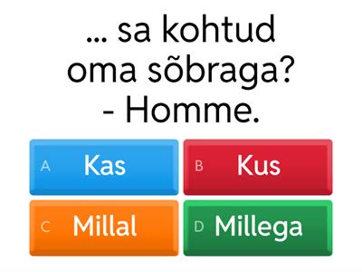Küsisõnad