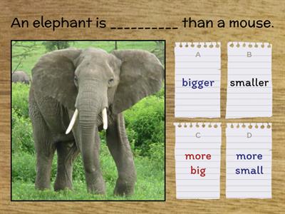  Comparison of adjectives