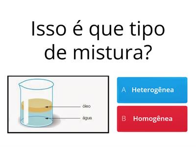 Separação de misturas e misturas 