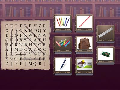 STARTERS- SCHOOL THINGS (PART 1)