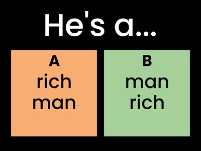 Choose the correct sentence