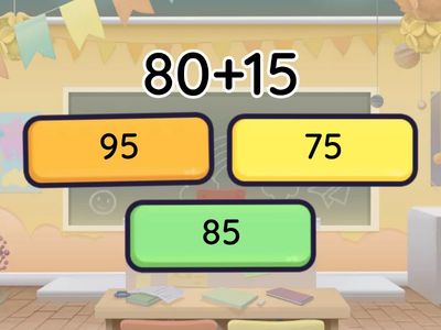 Сложение/вычитание чисел  в пределах 100