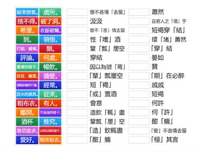 五柳先生傳(解釋)