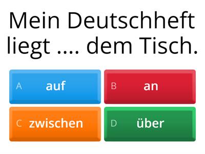 Studio 21 A1 E6 Präpositionen