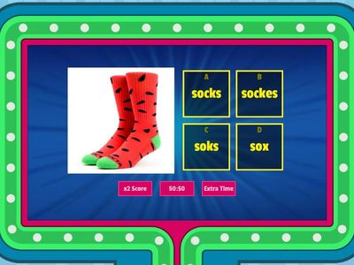 3.5 Spell suffix -s or -es   MLW