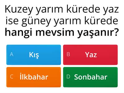 8. Sınıf Fen Yazılı soruları