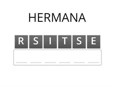 ORDENAR. DAVID 1ºeso. FAMILY. 