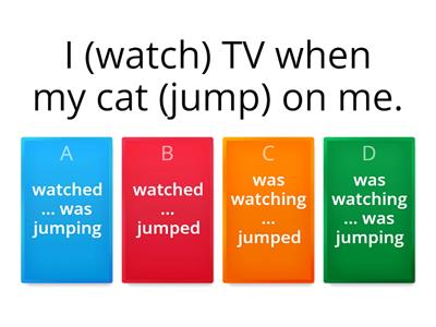 Past Simple vs Past Continuous 