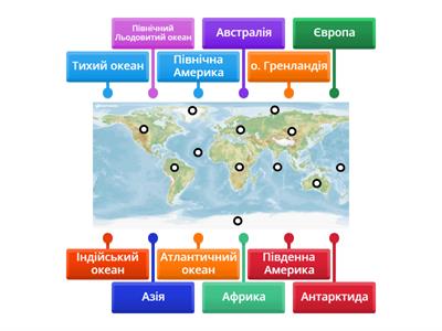 Географія. Ч2 "Материки і  океани"