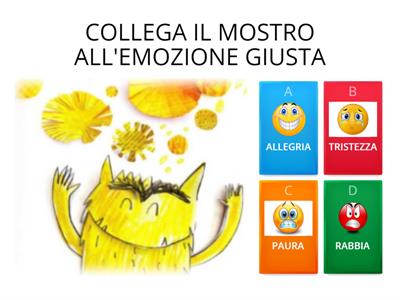 I colori delle emozioni collega emotions 