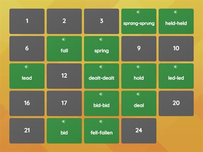 irregular verbs group 4