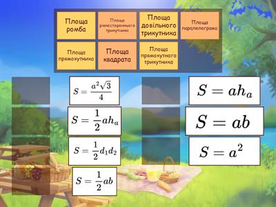 Площі многокутників