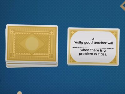 A good teacher's habits