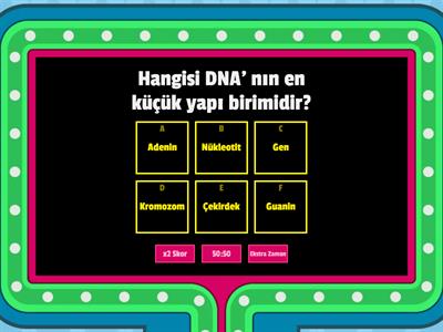 DNA ' NIN YAPISI VE ÖZELLİKLERİ