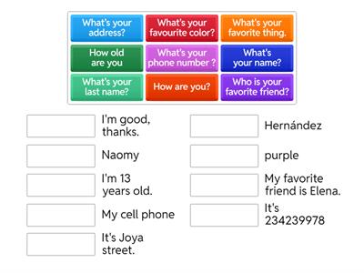 information questions 