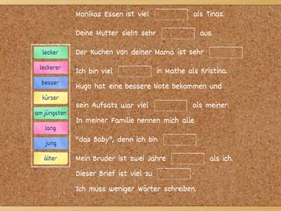 Lektion 2: Alt, älter, am ältesten