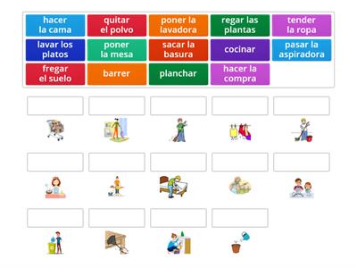 Las tareas domésticas (Aula Internacional 2. U9)