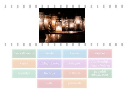 Learn Lithuanian - Vėlinės vocabulary