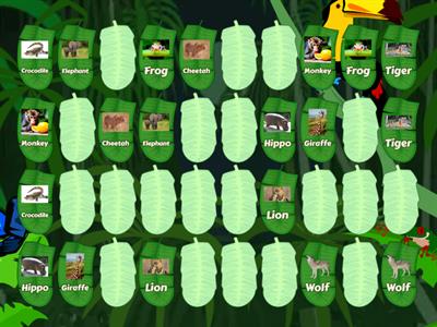 Animals Memory Game