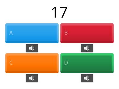 CBE BOW NTA M1 Quiz: getallen tot 30