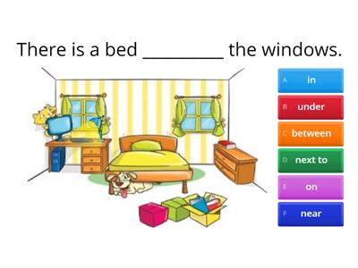 Prepositions of Place Activation