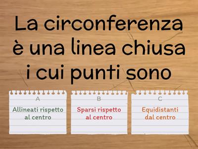 Cerchio e circonferenza 