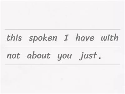 Present perfect - negative form