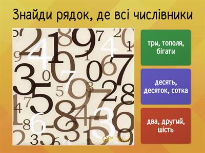 Українська мова. Числівник