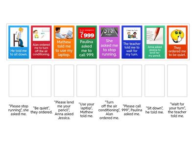  Reported Speech Commands and Requests