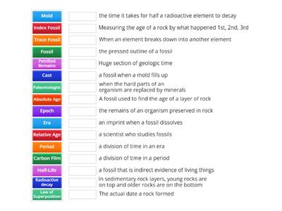 FOSSILS AND GEOLOGIC TIME