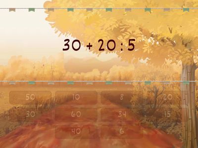  Усний рахунок. 3 клас