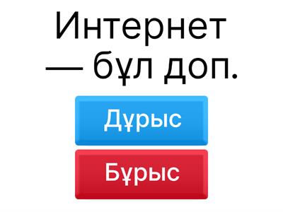 Интернет желісінде жұмыс істеу кезіндегі қауіпсіздік.